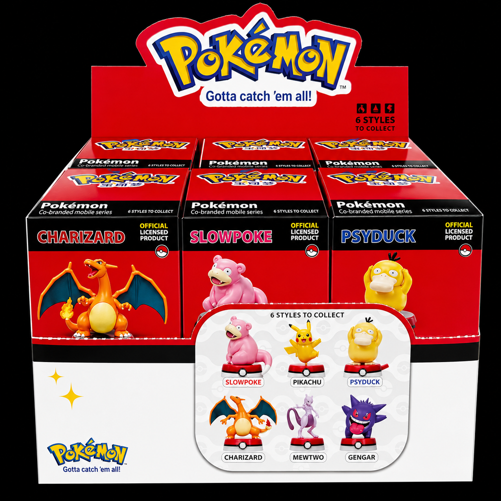 Pokémon Blind Box Collectible Figure - Random Character (6 Styles)