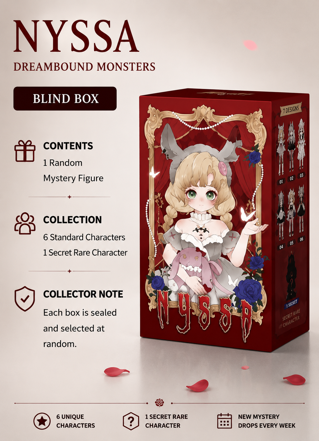 NYSSA Dreambound Monsters Blind Box Series