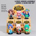 Heroes Assemble Series 9 Collectible Building Block Figure Set (9-Piece Blind Box Collection)