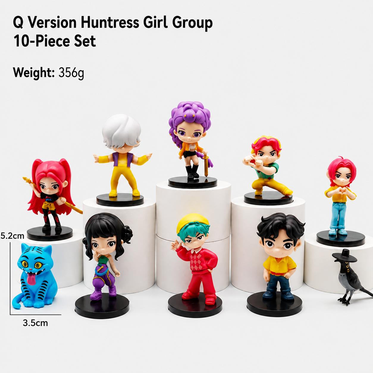 KPOP Demon Hunters 6-Piece Collection Figure Set