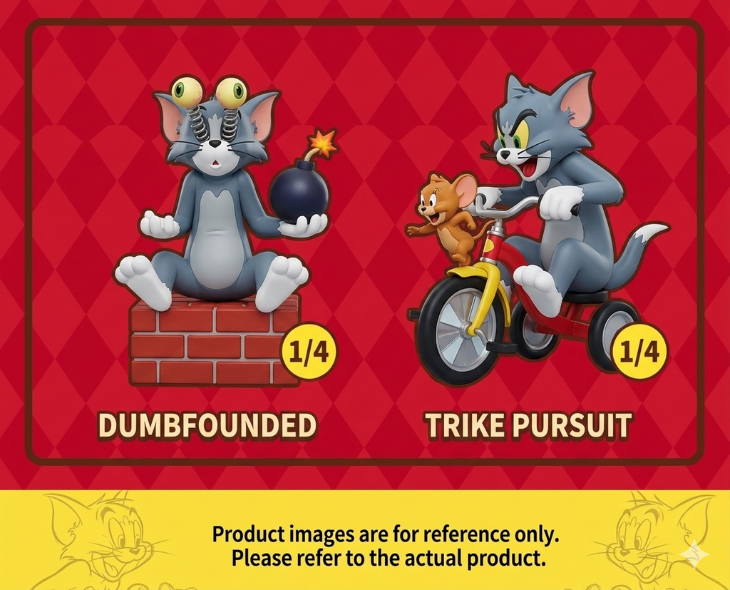 52TOYS Tom and Jerry "Unlucky Tom" Series Blind Box Action Figure