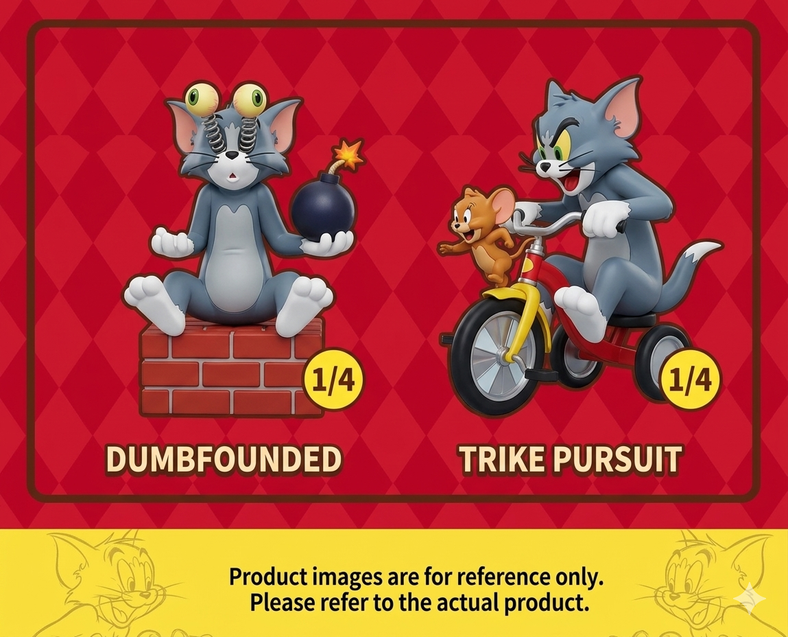 52TOYS Tom and Jerry "Unlucky Tom" Series Blind Box Action Figure