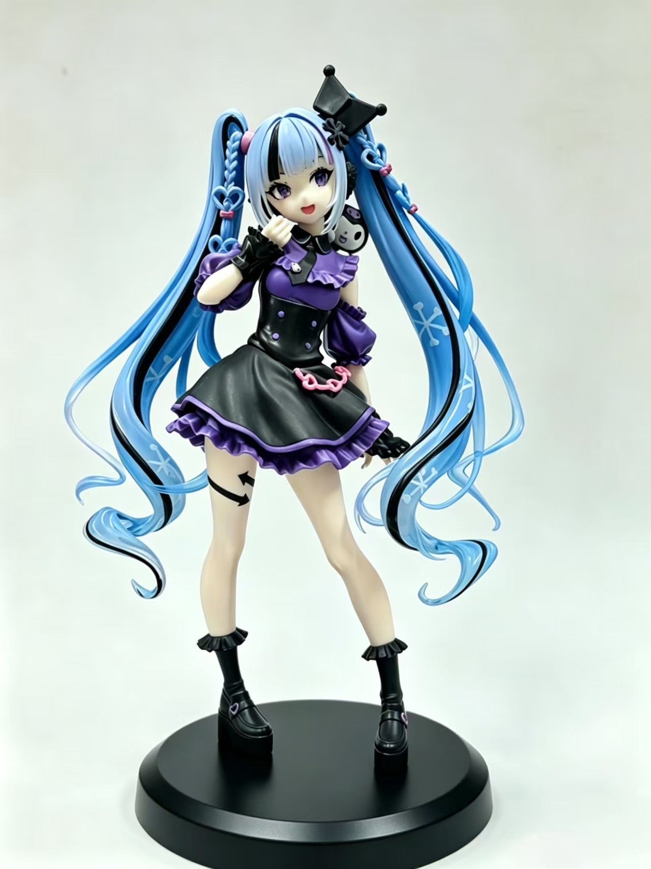 MIKU Kawaii Anime Cat Girl PVC Figure – Cute Collectible Desk Decoration